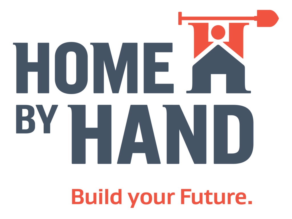 Home by Hand logo with tagline "Build your future."
