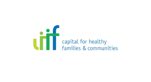 logo with tagline that reads "capital for healthy families and communities"