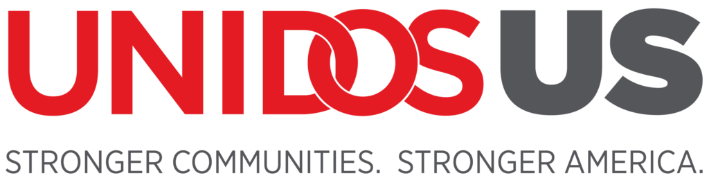 UNIDOS US logo with tagline "Stronger communities. Stronger America."